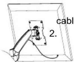 Goobay TV Easyslide Twin S - Risk of material damage by inappropriate ambient conditions - 2