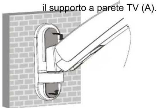 Goobay TV Easyslide Twin M - Installazione su parete - 4