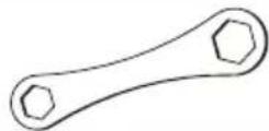 Goobay TV Easyslide Twin M - Strumenti aggiantivi per i modelli 63479 e 63480 - 1