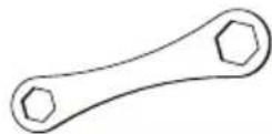 Goobay TV Easyslide Twin M - Werkzeug fur alle Modelle - 7
