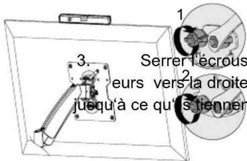 Goobay TV Easyslide Twin M - Accrocher écran plat et de la plate - 1