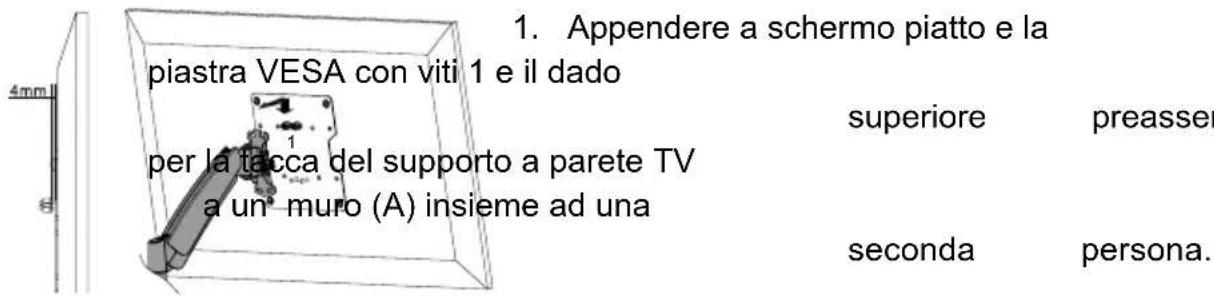 Goobay TV Easyslide Twin M - Strumenti aggiantivi per i modelli 63479 e 63480 - 2