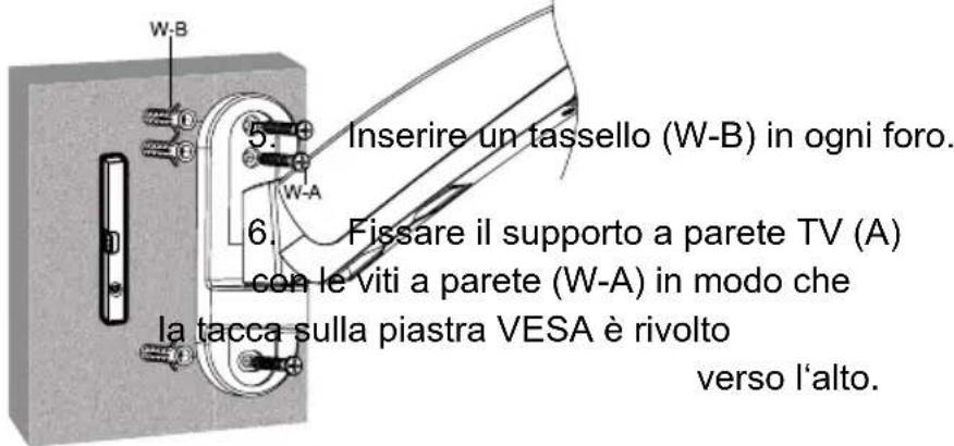 Goobay TV Easyslide Twin M - Installazione su parete - 2