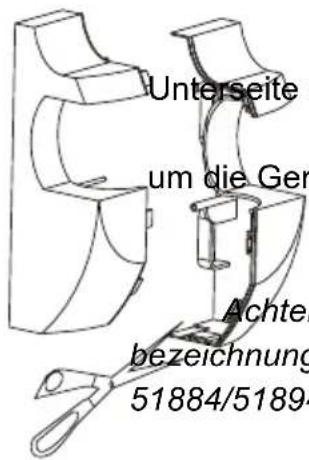 Goobay TV EasyScope Twin M - TV-Wandhalterabdeckungen montieren - 2