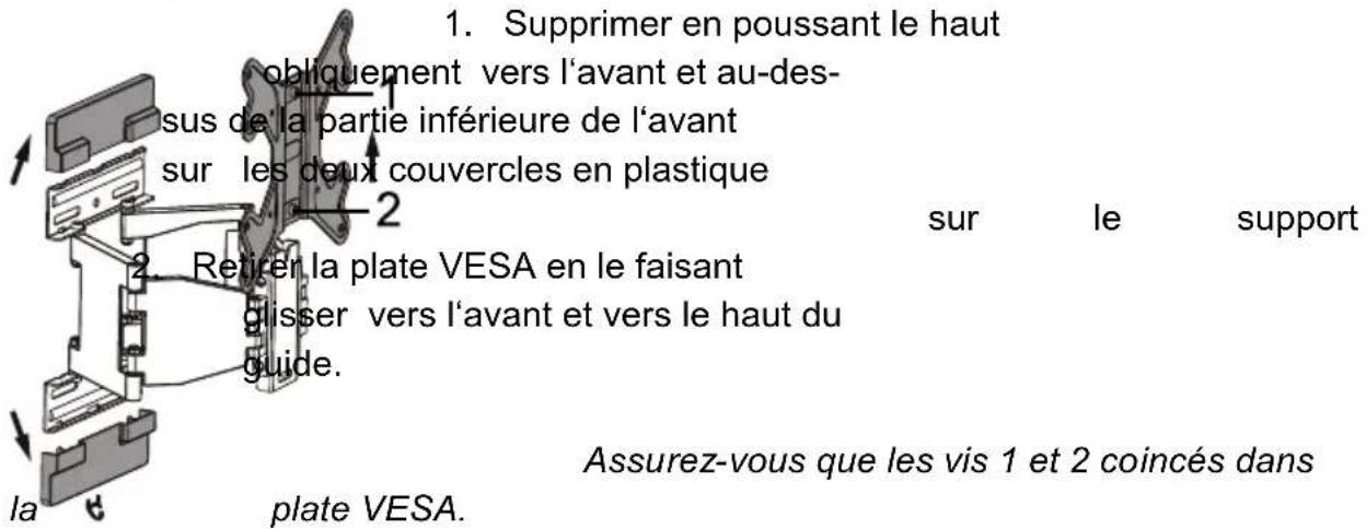 Goobay TV EasyFold ML - Risque de dommage matériel par conditions ambantes inappropriées - 1