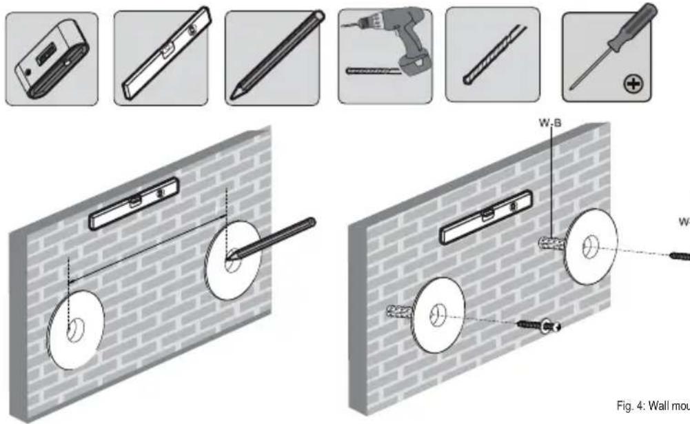 Goobay TV EasyMount L - Risk of material damage by inappropriate ambient conditions - 4
