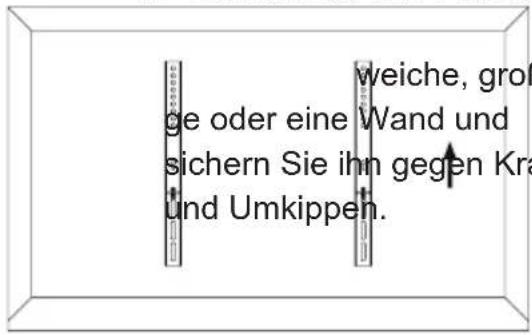 Goobay TV EasyFold XL - Flachbildschirme mit gewölbter Rückseite - 2