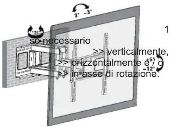 Goobay TV EasyFold XL - Allineare dello schermo piatto - 3