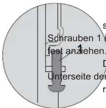 Goobay TV EasyFold XL - Einhängen und Sichern des Flachbildschirms - 7