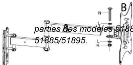 Goobay TV EasyScope M - Outils pour tous les modèles - 3