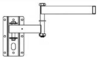 Goobay TV EasyScope M - Wall Mounting - 1