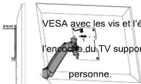 Goobay TV Easyslide M - Risques de dommages matériels par conditions ambiantes inappropriées - 5