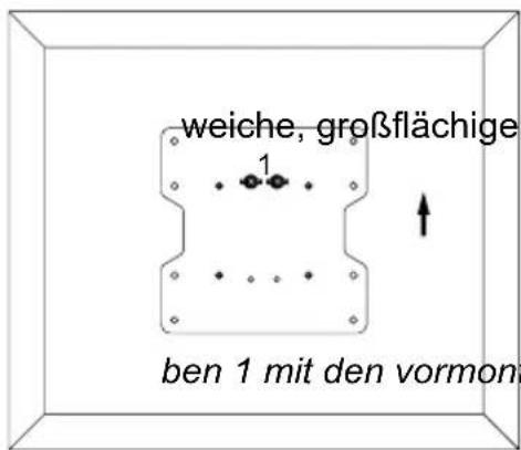 Goobay TV Easyslide M - Flachbildschirme mit gewölbter Rückseite - 2