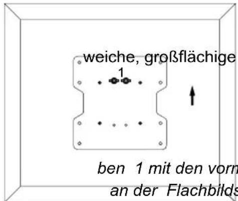 Goobay TV Easyslide M - Lehnen Sie den Flachbild- - 1