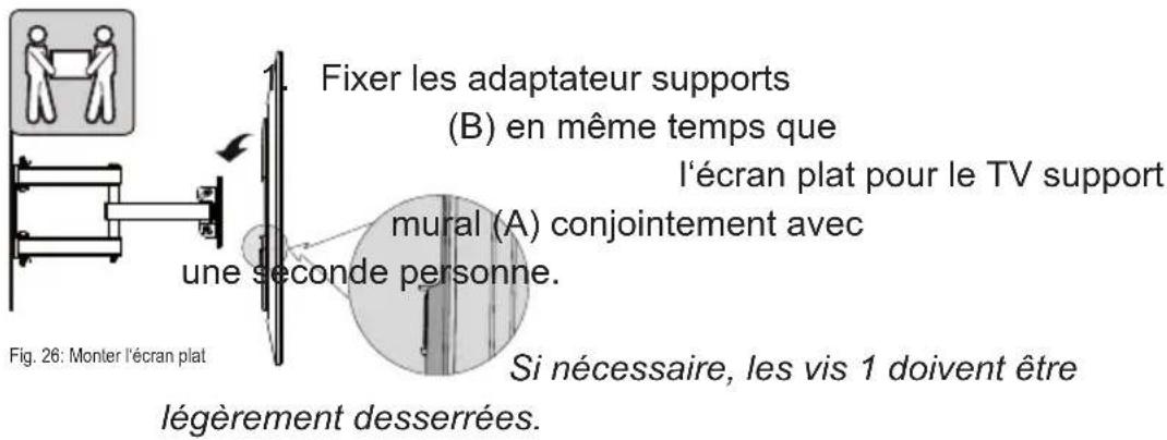 Goobay TV EasyFold L - Risque de dommage matériel par conditions ambiantes inappropriées - 2