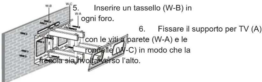 Goobay TV EasyFold L - Praticare i fori profondi 60mm - 1