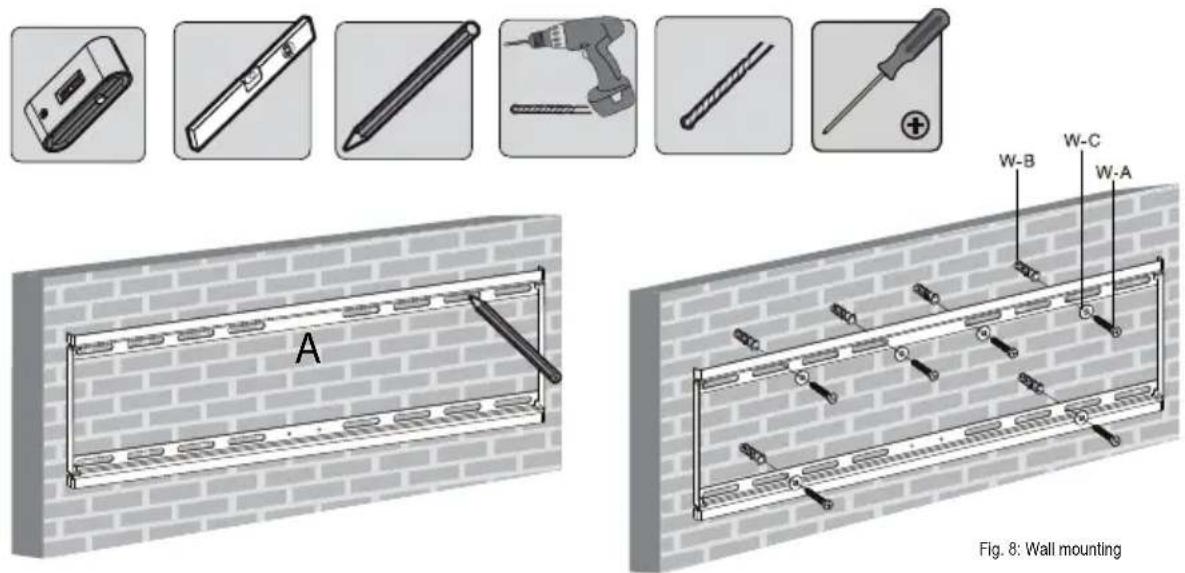 Goobay TV EasyFlex Slim L - Wall mounting - 1