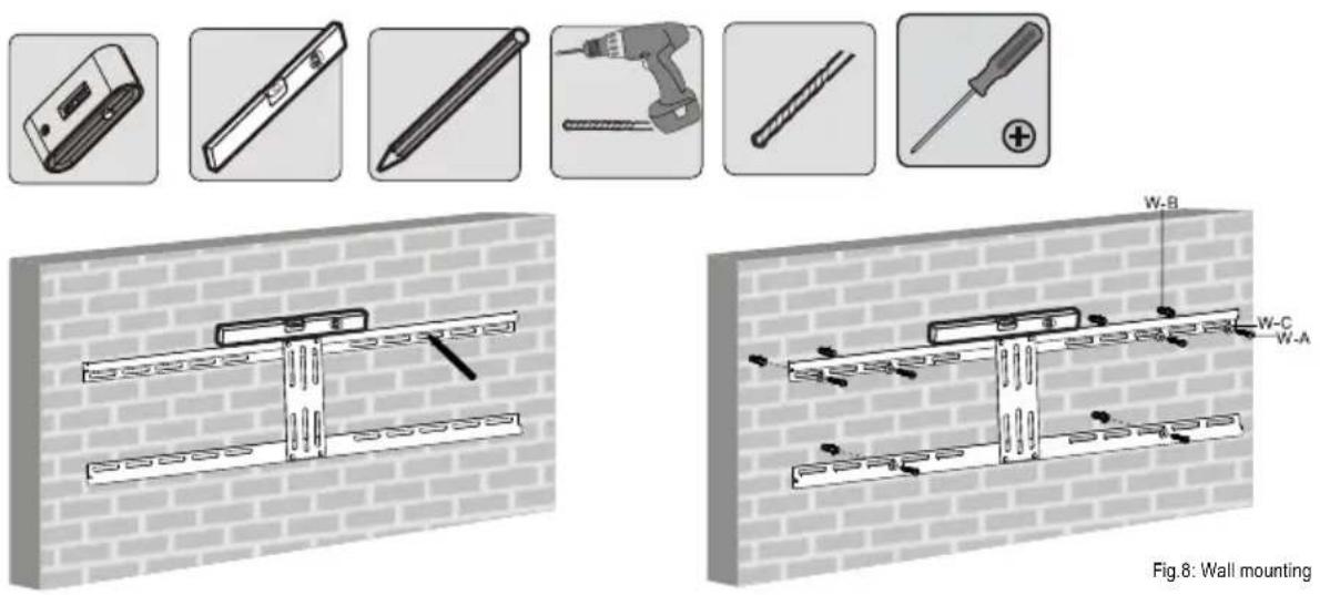 Goobay TV EasyFlex XL - Wall mounting - 7