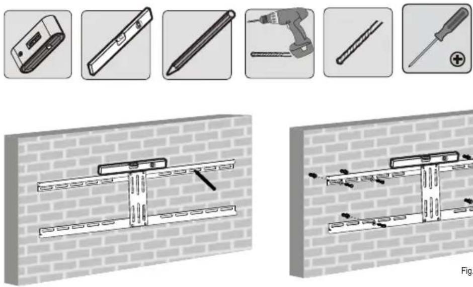 Goobay TV EasyFlex L - Montage mural - 1