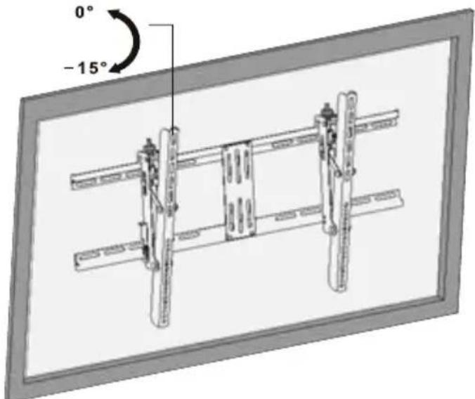Goobay TV EasyFlex L - Einstellen des Flachbildschirms - 1
