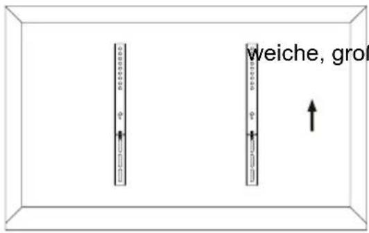 Goobay TV EasyFold Corner - Flachbildschirme mit gewölbter Rückseite - 2