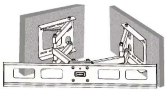 Goobay TV EasyFold Corner - Contenu - 2