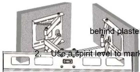Goobay TV EasyFold Corner - Risk of material damage by inappropriate ambient conditions - 9