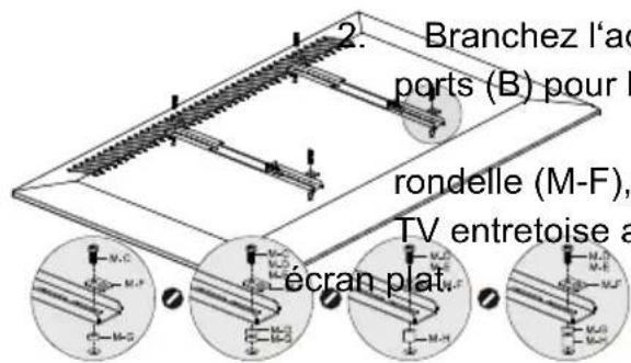 Goobay TV EasyFold Corner - Ecrans plats avec face arrêté courbé - 3
