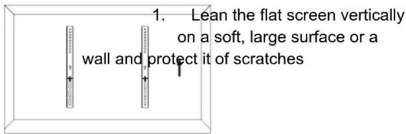 Goobay TV EasyFold Corner - Flat screens with flat back - 2