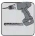 Goobay TV EasyFlex M - Required tools - 7