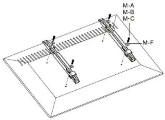 Goobay TV EasyFix XL - Flat screens with flat back - 3