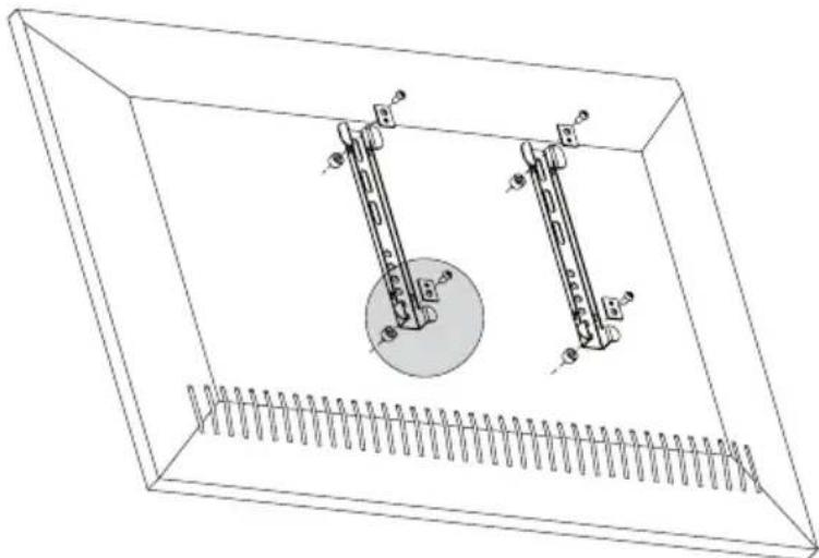 Goobay TV EasyFix UltraSlim XL - Ecrans plats avec face arrière courbée - 2