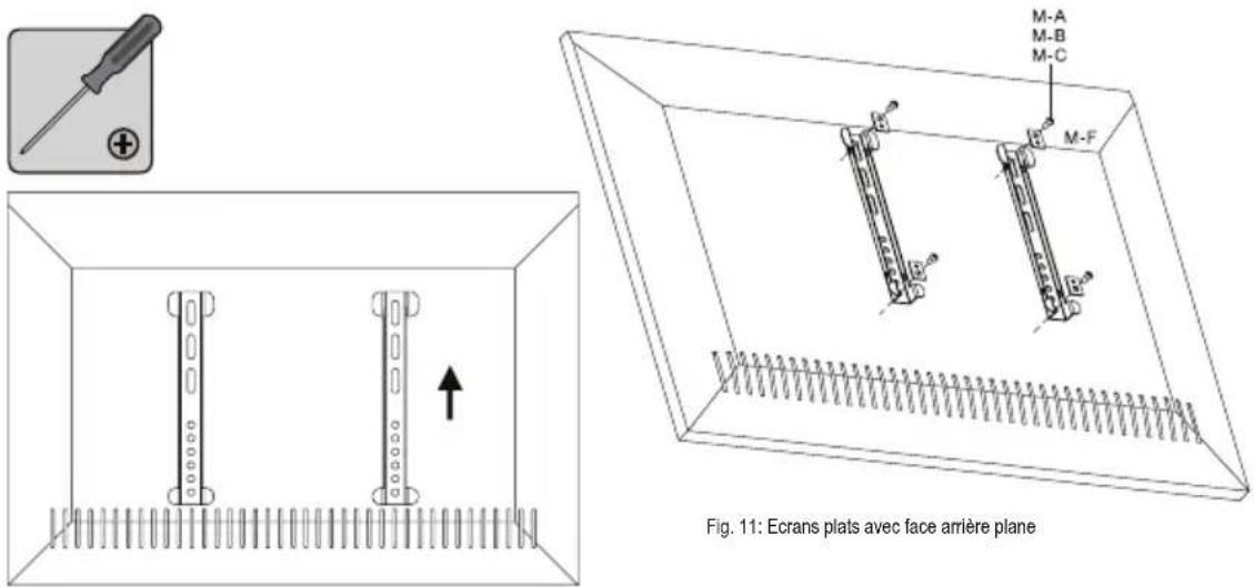 Goobay TV EasyFix UltraSlim XL - Ecrans plats avec face arrière plane - 1