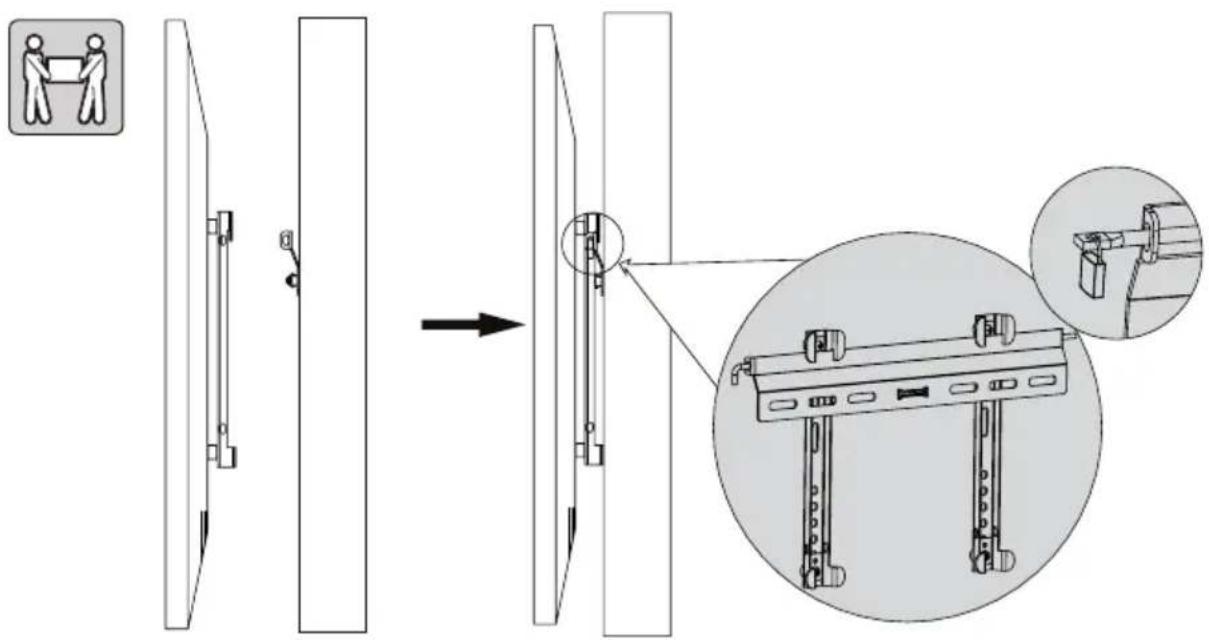 Goobay TV EasyFix UltraSlim XL - Fissare e assicurare dello schermo piatto - 5