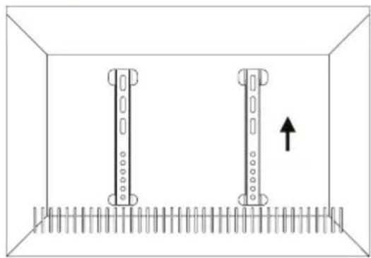 Goobay TV EasyFix SuperSlim - Flachbildschirme mit flacher Rückseite - 2