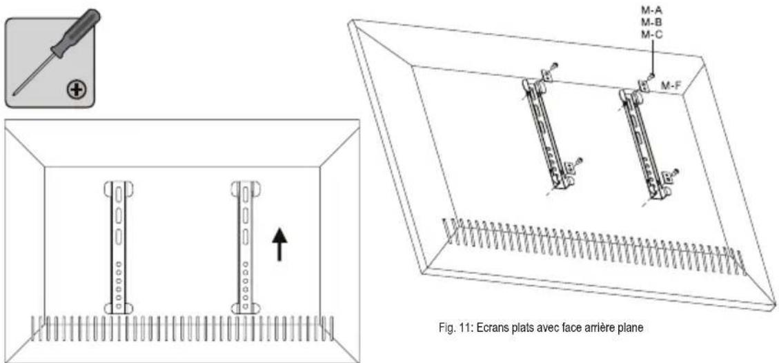 Goobay TV EasyFix SuperSlim - Ecrans plats avec face arrêté plane - 1
