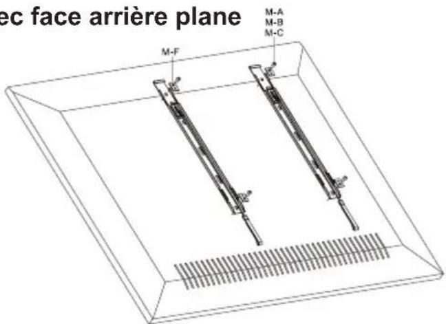 Goobay TV EasyFix Invisible L - Écrans plats avec face arrière plane - 2