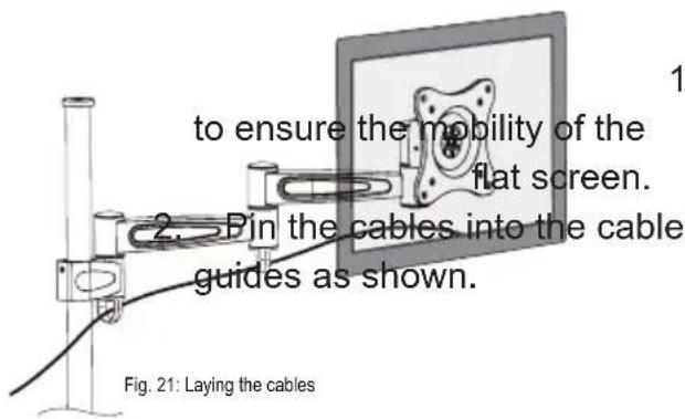 Goobay ScreenScope - Risk of injury by moving product parts - 2