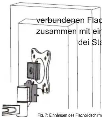 Goobay ScreenScope - Einhängen, Sichern und Abschreiben des Flachbildschirms - 2