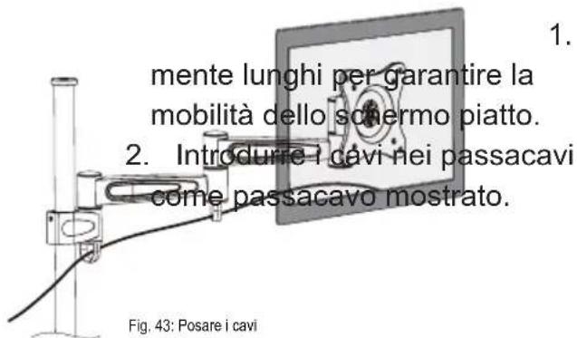 Goobay ScreenScope - Pericolo di lesioni spostando parti del prodotto - 3