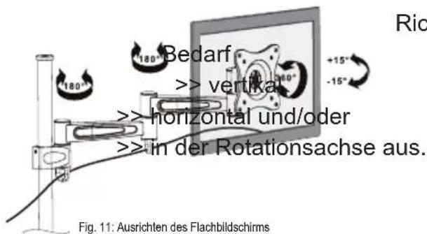 Goobay ScreenScope - Verletzungsgefahr durch bewegliche Produkte teile - 2