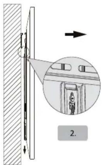 Goobay TV EasyFix Invisible XL - Risque de dommage matériel par conditions ambantes inappropriées - 3