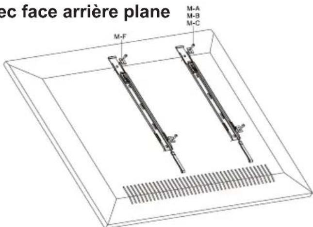 Goobay TV EasyFix Invisible XL - Ecrans plats avec face arrêté plane - 2