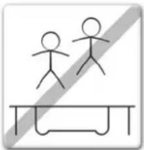 EXIT Bounzy - VORSICHTSMASSNAHMEN FÜR DEN GEBRAUCH DES TRAMPOLINS - 3