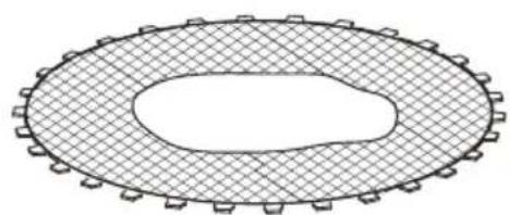 EXIT Bounzy - Parts list Trampoline - 4