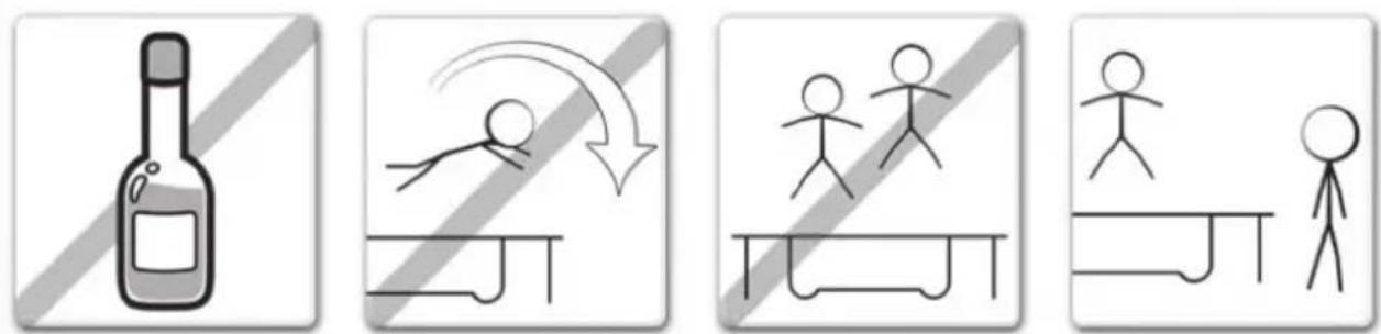 EXIT Bounzy - ADVISORY PRECAUTIONS WHILST USING THE TRAMPOLINE - 1