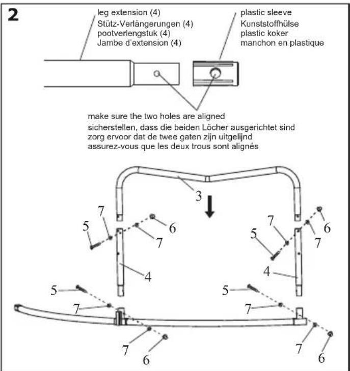 EXIT Supreme Allin1 - Note: ne pas serrer les écrous - 2