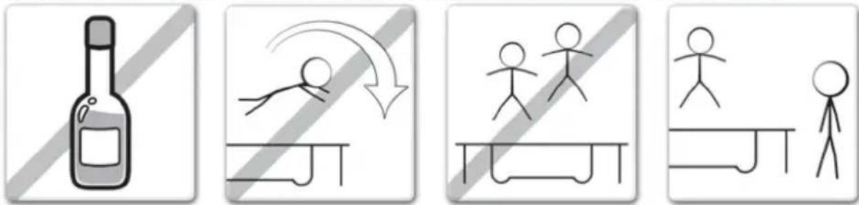 EXIT Supreme Ground Level - PRECAUTIONS À RESPECTER LORS DE I'UTILISATION DU TRAMPOLINE - 1