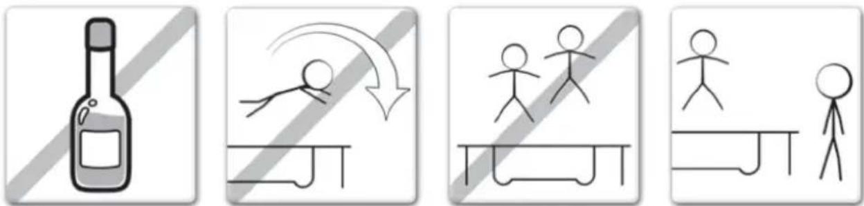 EXIT Supreme Ground Level - ADVISORY PRECAUTIONS WHILST USING THE TRAMPOLINE - 1