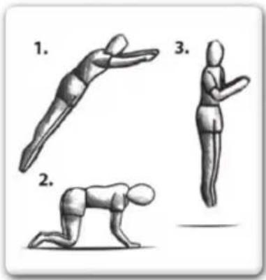 EXIT Supreme Ground Level - TRAMPOLIN TECHNIKEN: FORTGESCHRITTENE ÜBUNGEN FORTGESCHRITTENE ÜBUNG 1: Der Grundsprung - 1